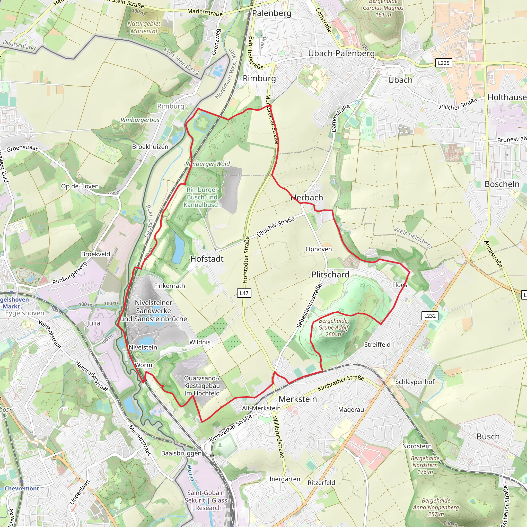 NaturFreunde Weg mobile static map