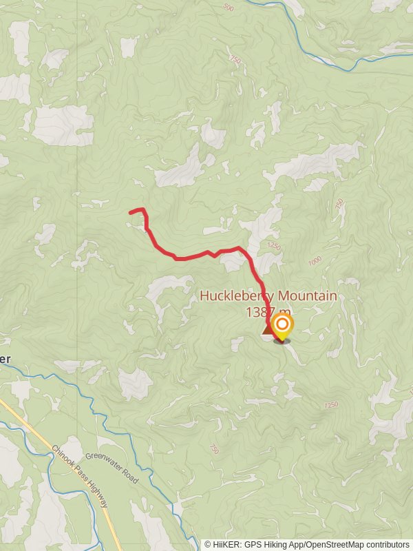 Bone Lake Trail mobile static map