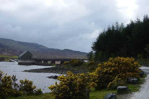 An image depicting the trail Snowdonia Way and its surrounding area.