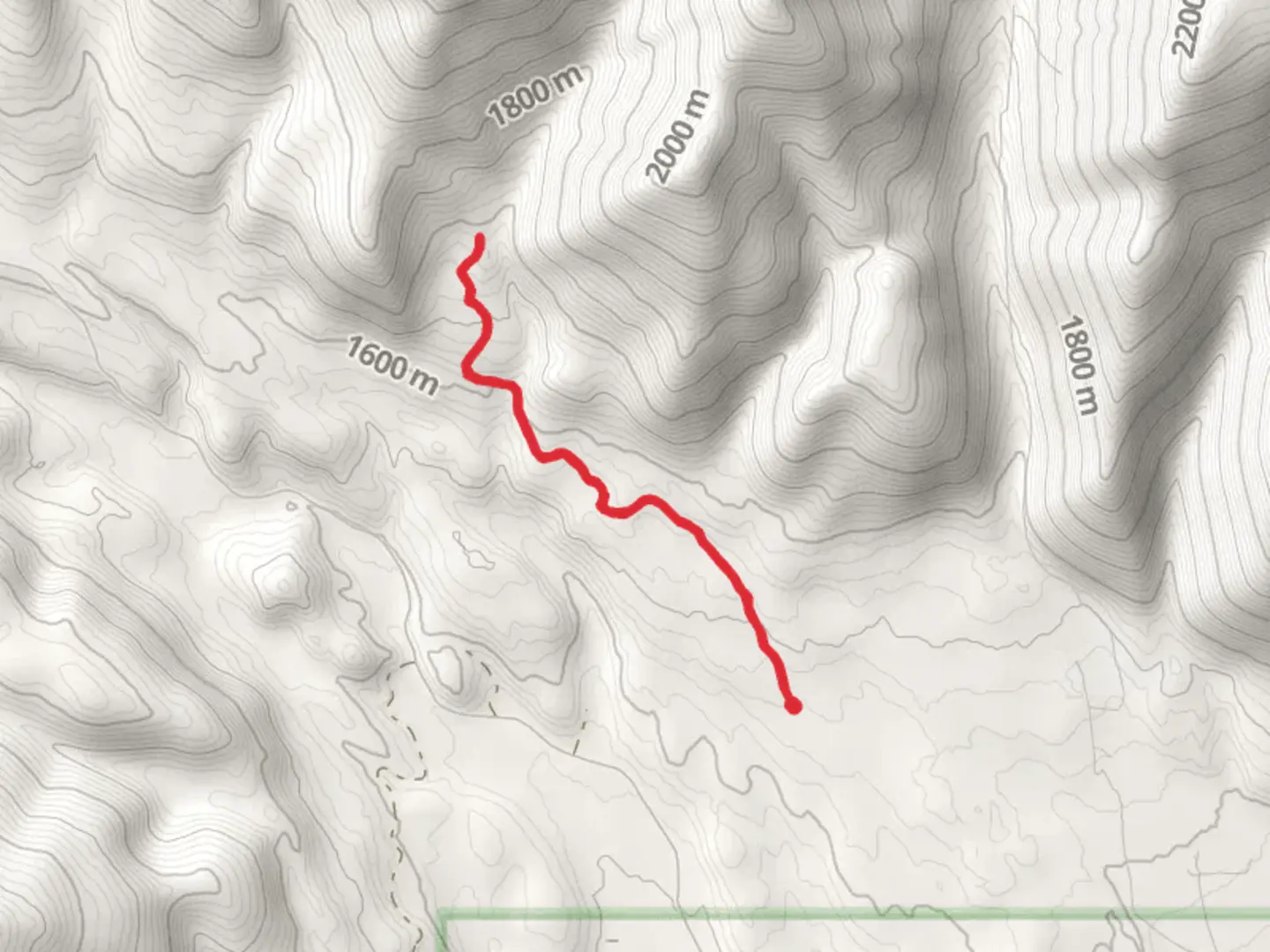 An image depicting the trail Theodore Creek Trail and its surrounding area.