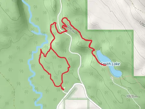 Smith Lake and Whitefish Trail - Swift Creek Loop