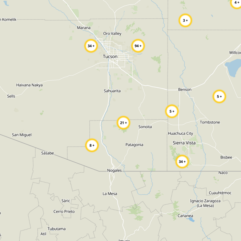 Santa Cruz County Static Map