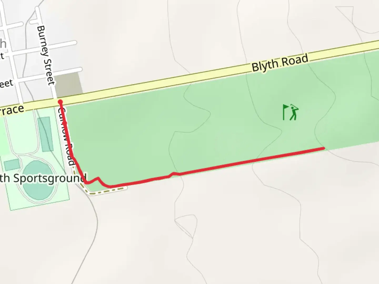 An image depicting the trail Lomandra Walking Trail and its surrounding area.
