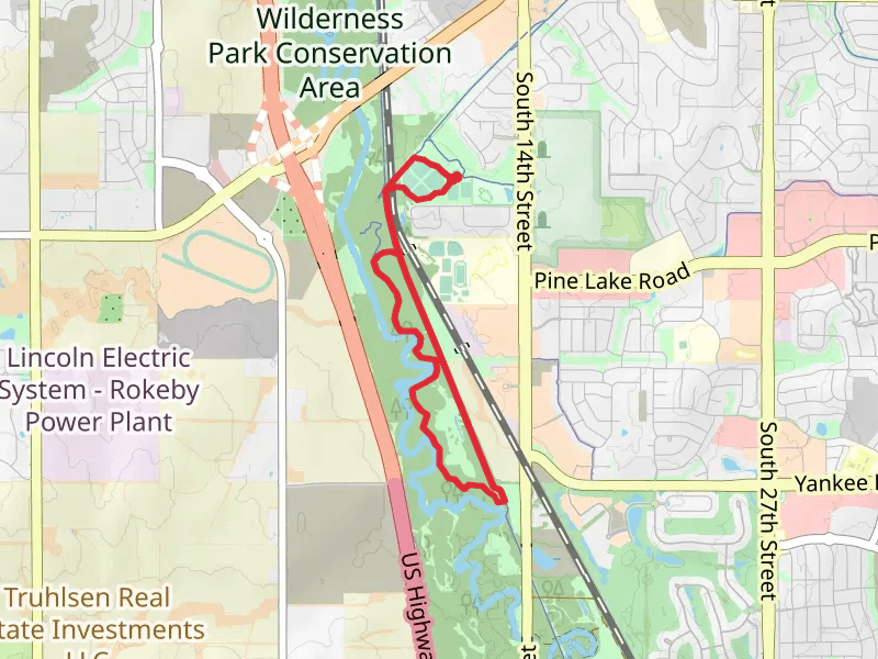 Wilderness Park Trail and Jamaica North Loop Trail