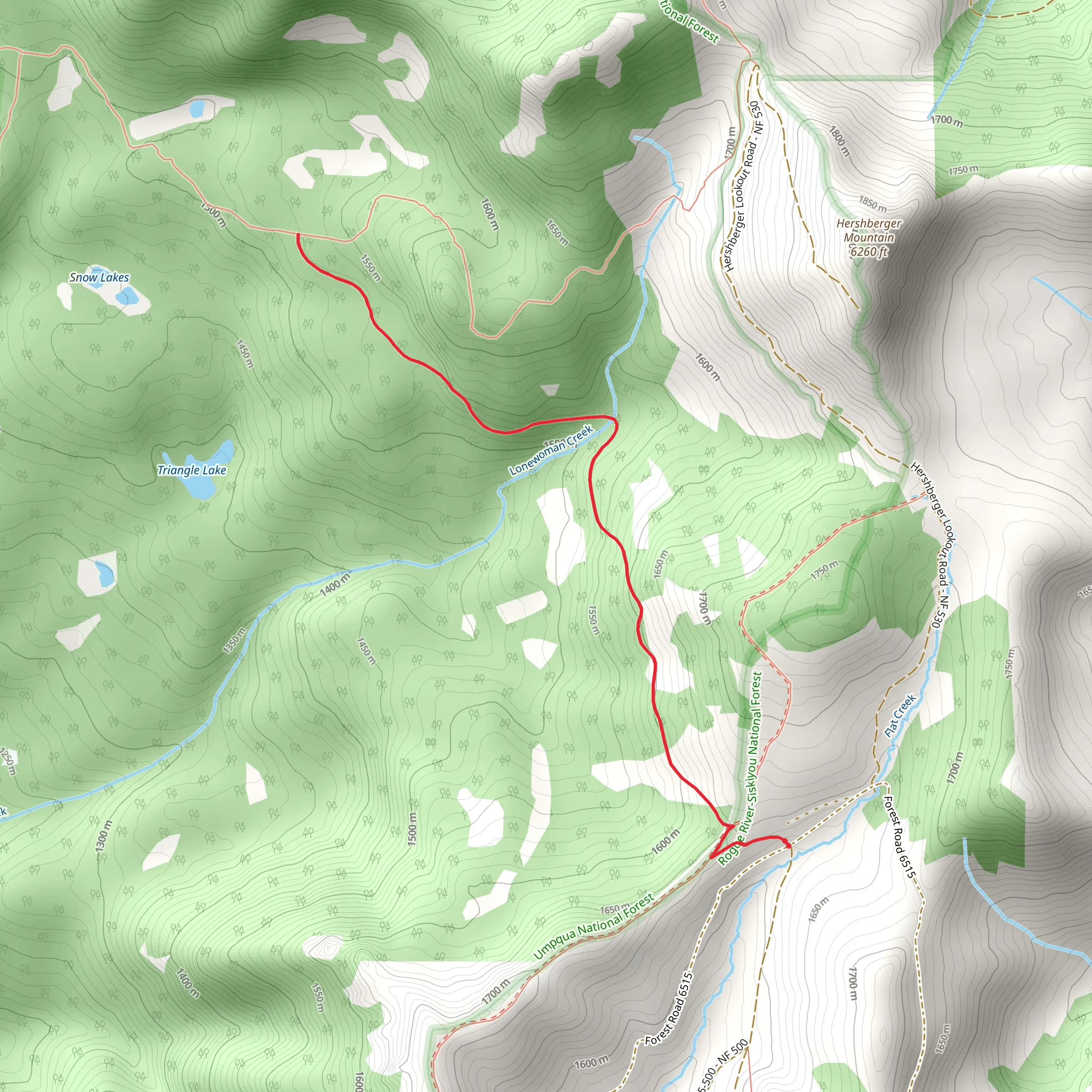 Pup Prairie Trail mobile static map