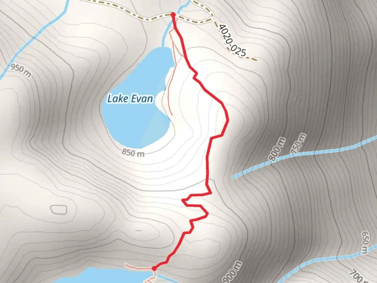 An image depicting the trail Boardman Lake Trail and its surrounding area.