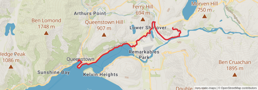 Te Araroa South Island stage 66 Map