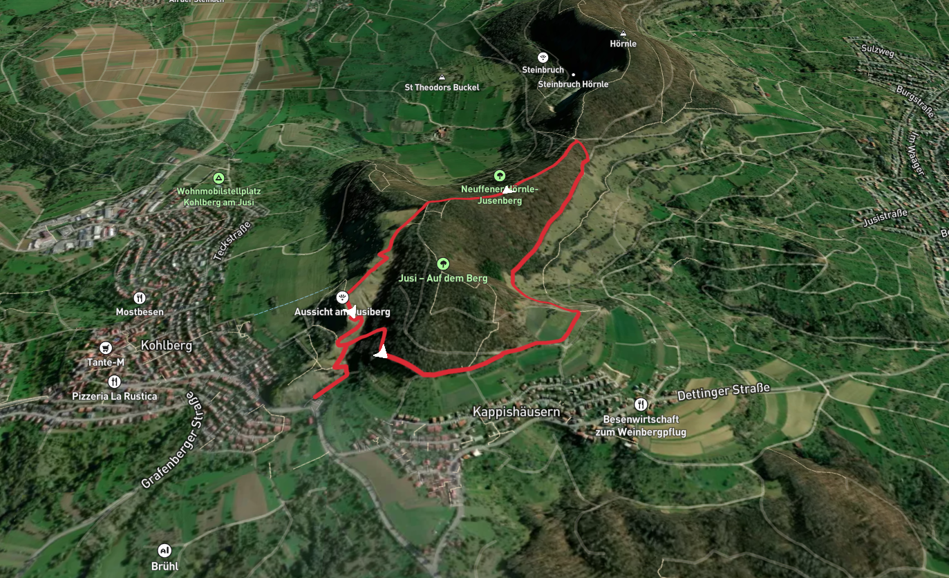 Jusiberg and Aussicht am Jusiberg Loop