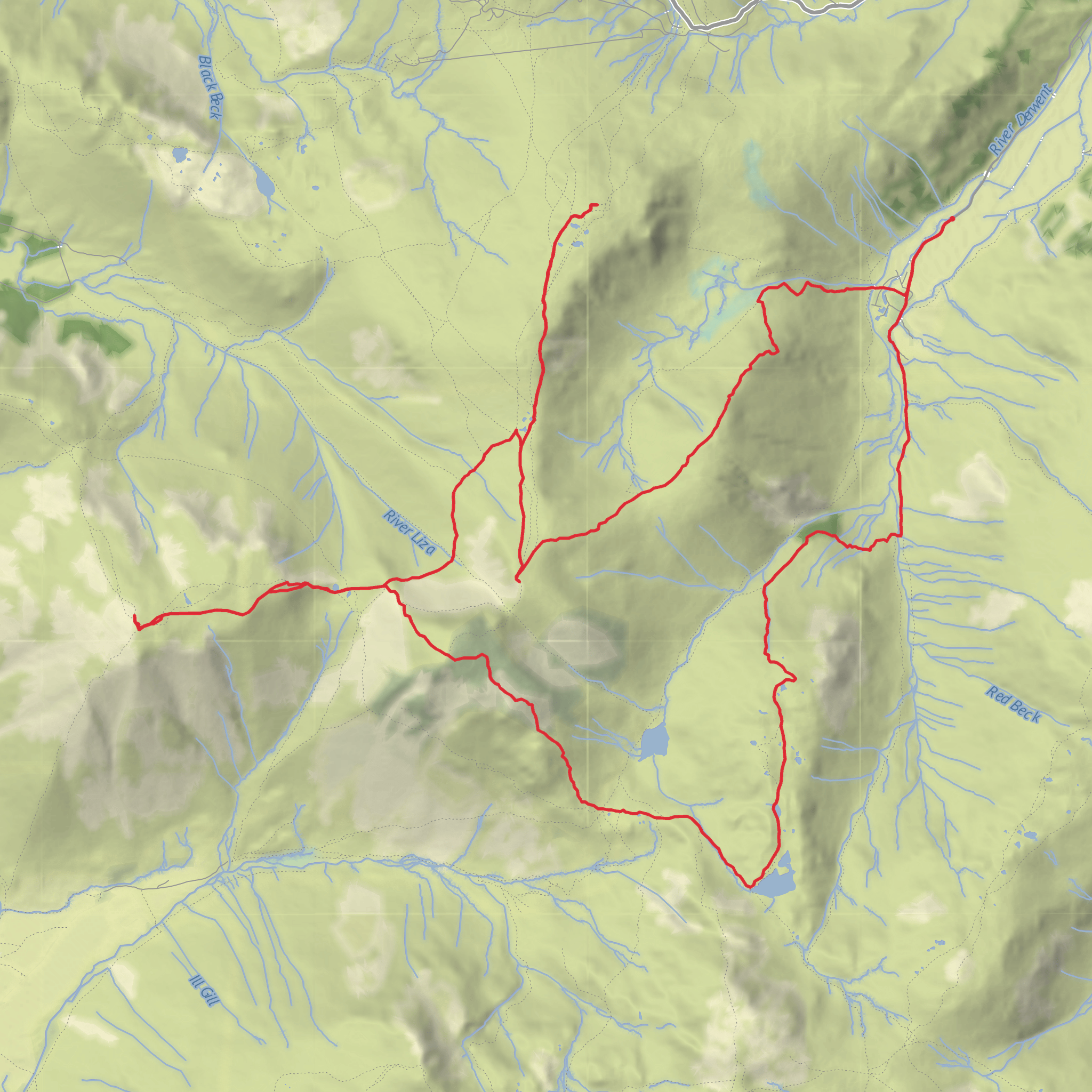 The Gables mobile static map