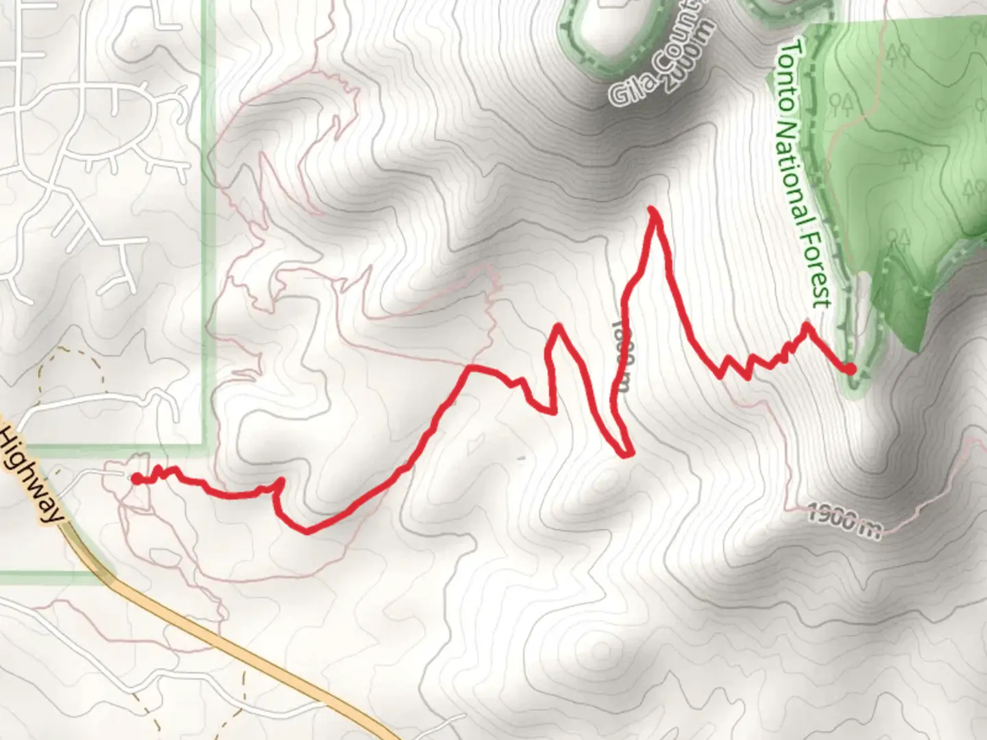 An image depicting the trail Donahue and Pine Canyon Trail - Short and its surrounding area.