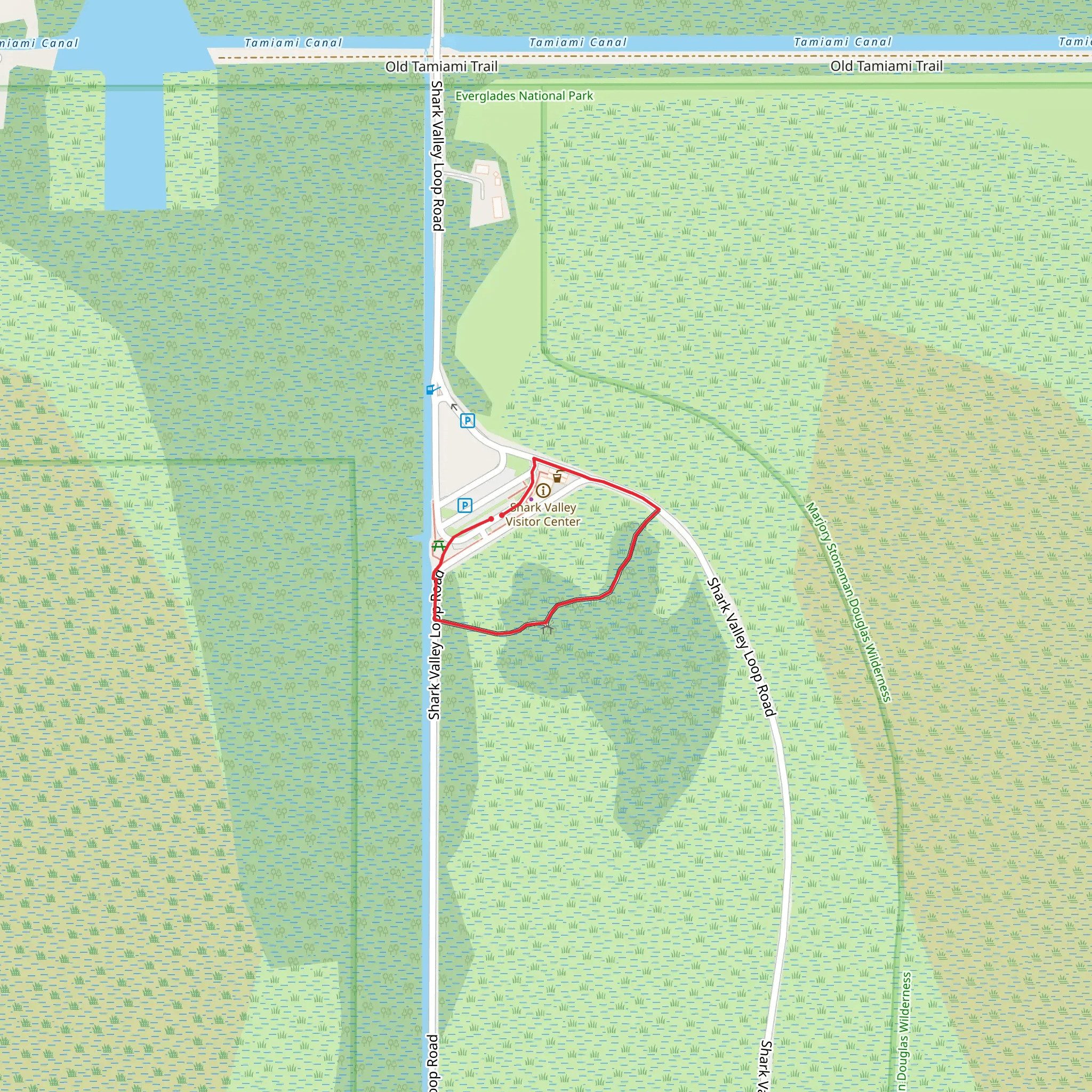 Bobcat Broadwalk Loop Trail mobile static map