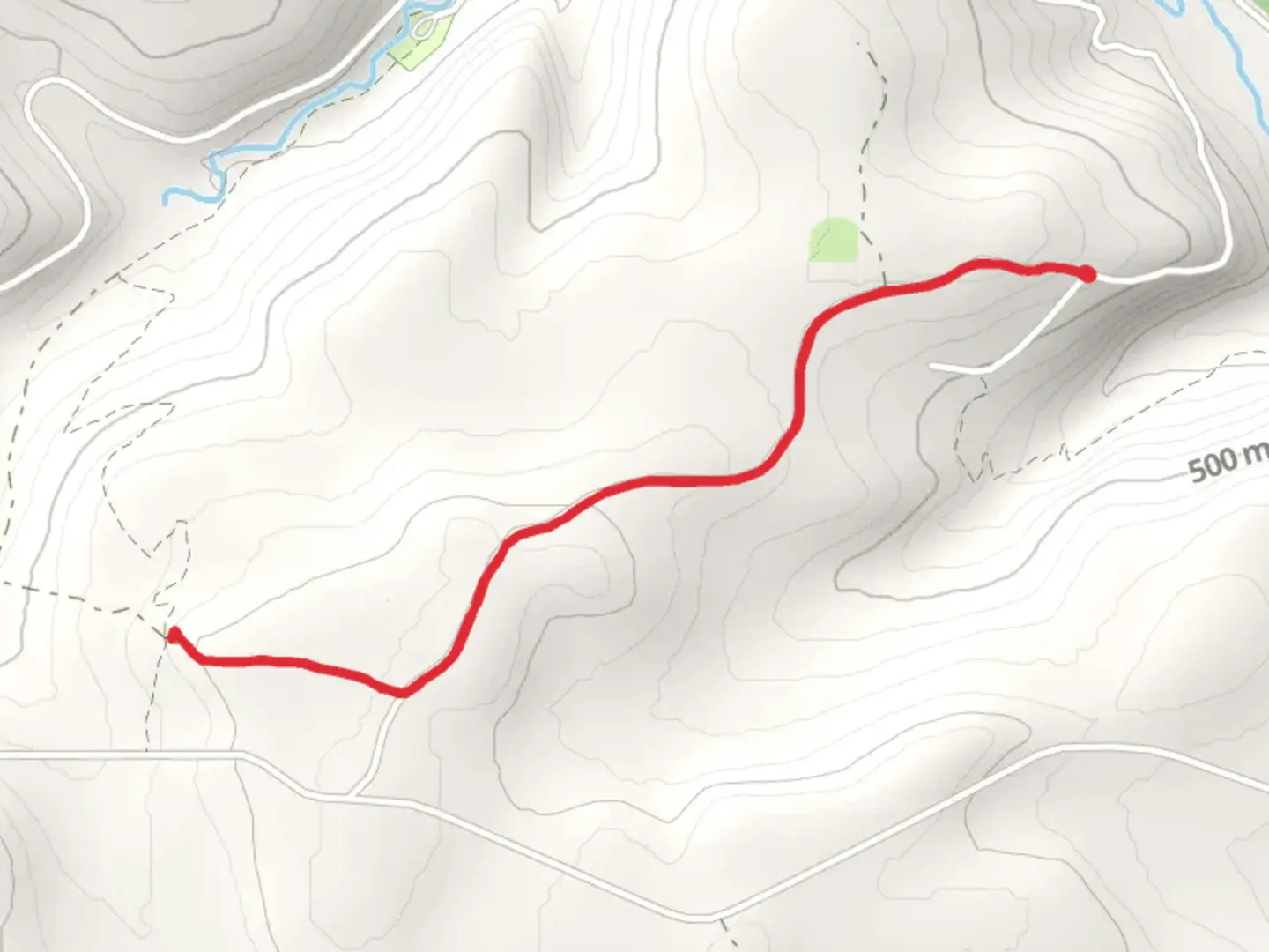 An image depicting the trail SCHT - Kemp Run Trail and its surrounding area.