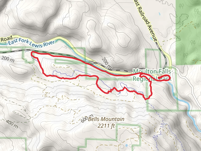 East Fork of the Lewis River and Bells Mountain Loop TrailLoop