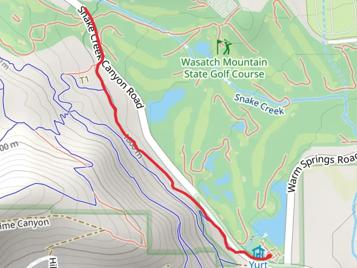 An image depicting the trail Huber Grove Trail and its surrounding area.