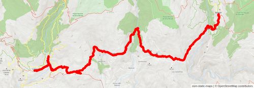 GR 7 - Andalucia stage 33 Map