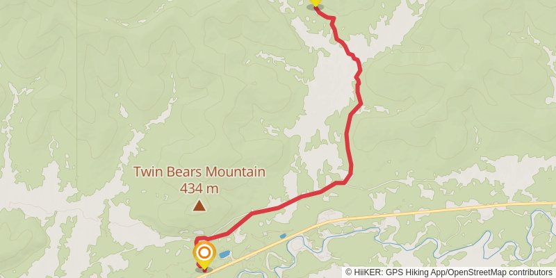 Compeau Trail stage 3 Map