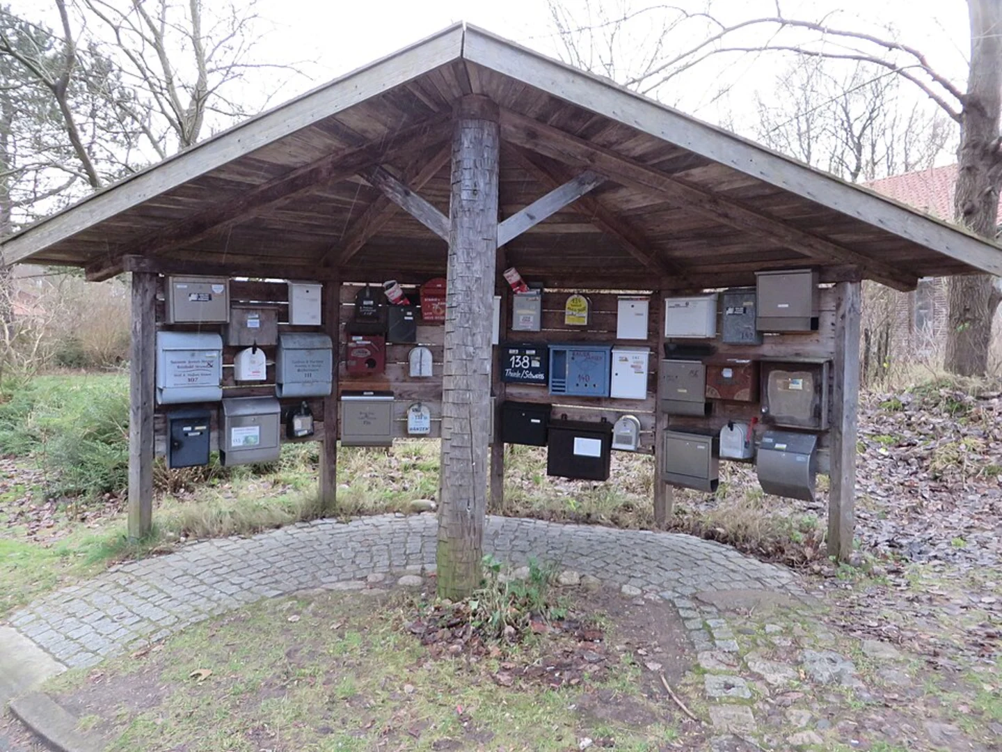 An image depicting the trail Westerwerker and Schlossteich via Wanderweg in Gluecksburg and its surrounding area.