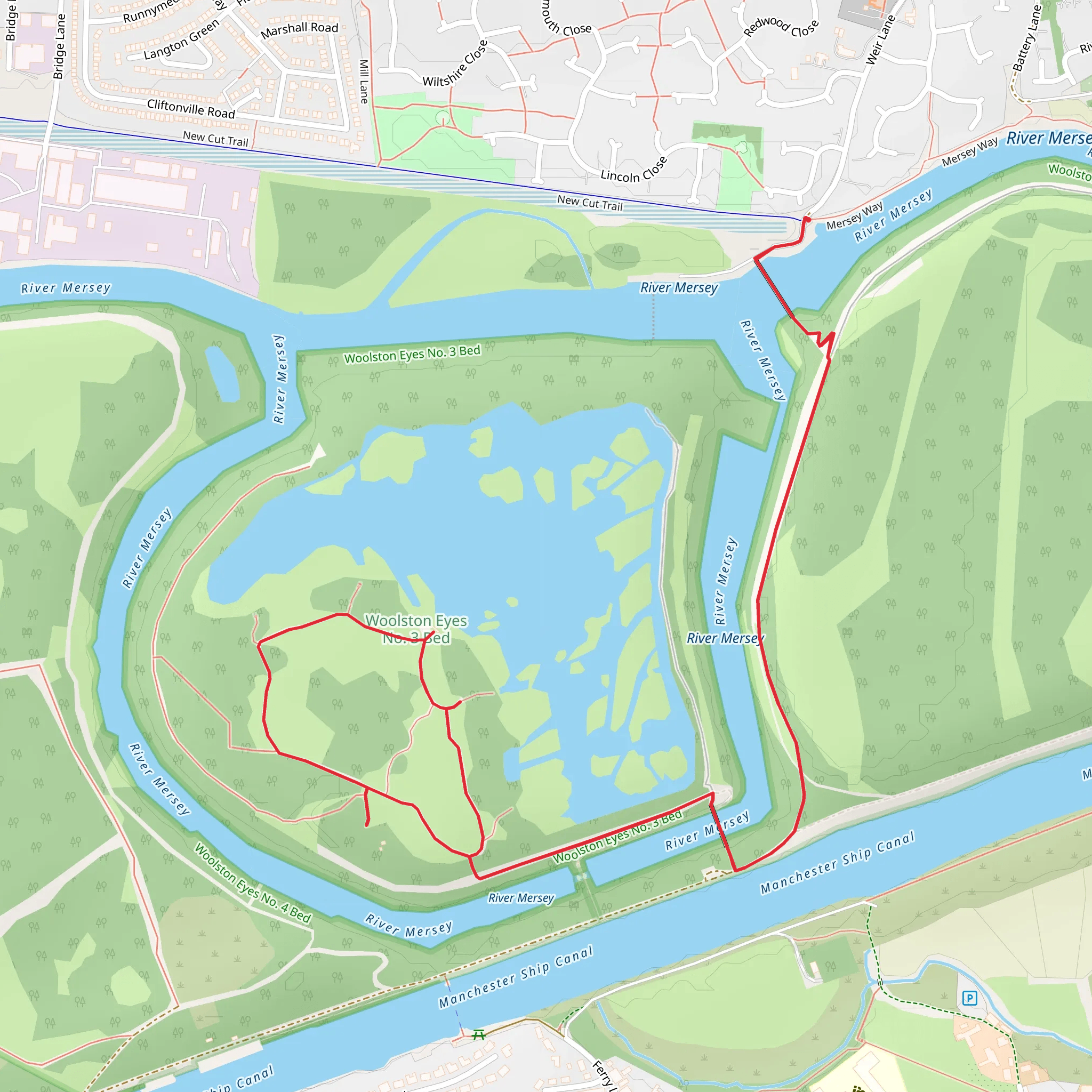 Woolson Eyes mobile static map