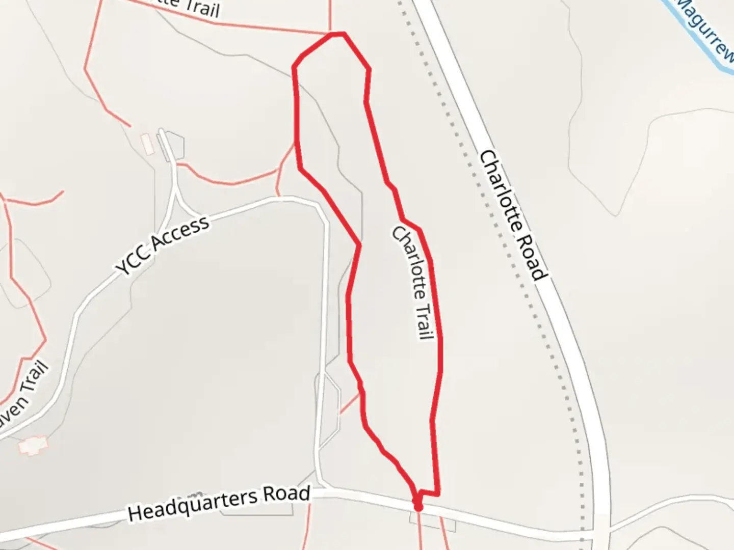 An image depicting the trail Charlotte Loop Trail and its surrounding area.
