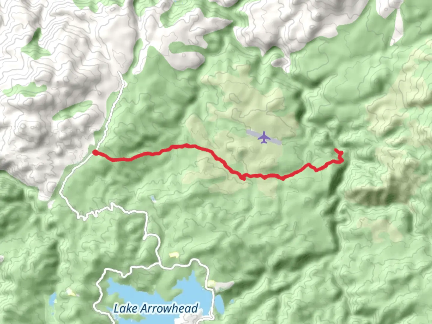 An image depicting the trail Willow Bypad Road and Crab Flats Road Walk and its surrounding area.