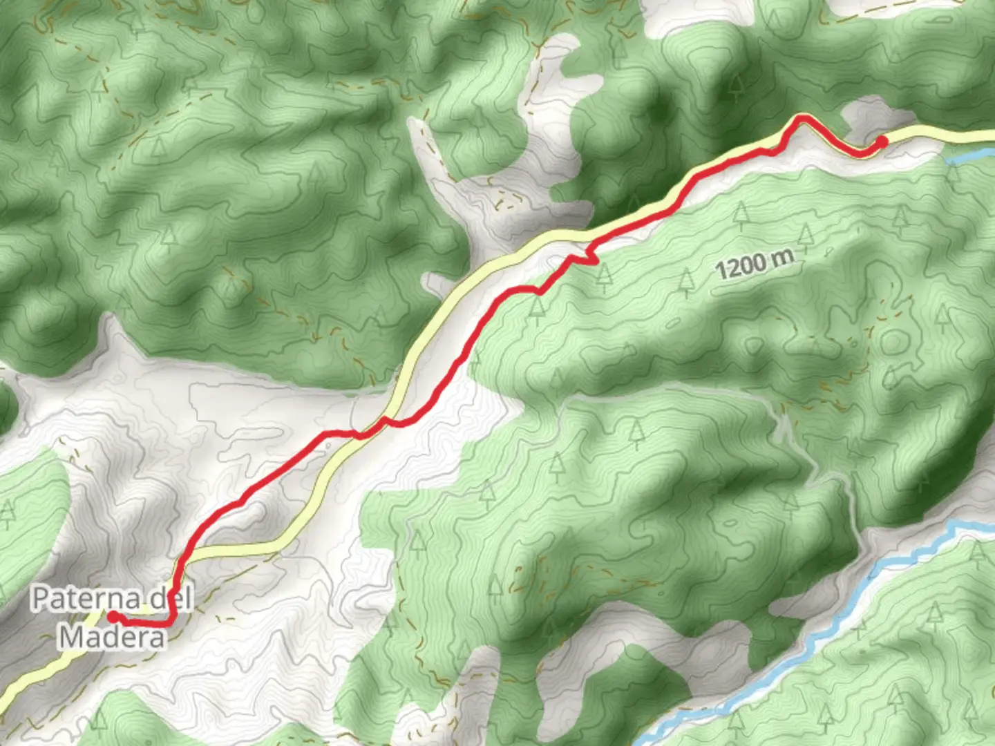 An image depicting the trail Mencal Trail and its surrounding area.