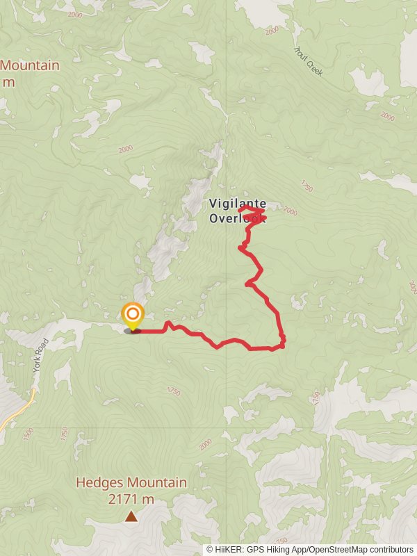 Vigilante Overlook Trail