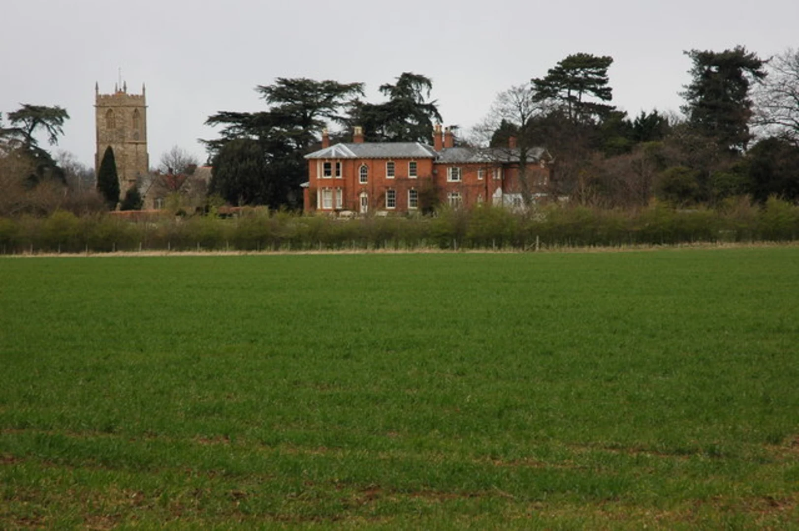 An image depicting the trail Pensham and Little Comberton Loop and its surrounding area.