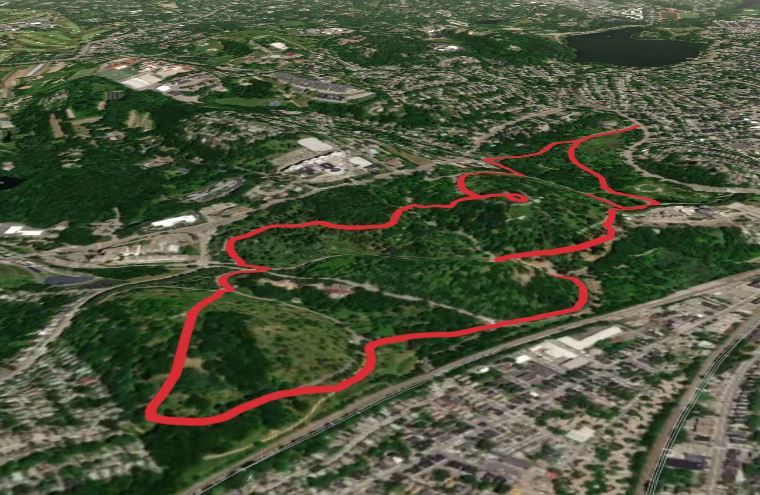 Bussey Hill, Hemlock Hill and Peter's Hill Loop via Conifer Path