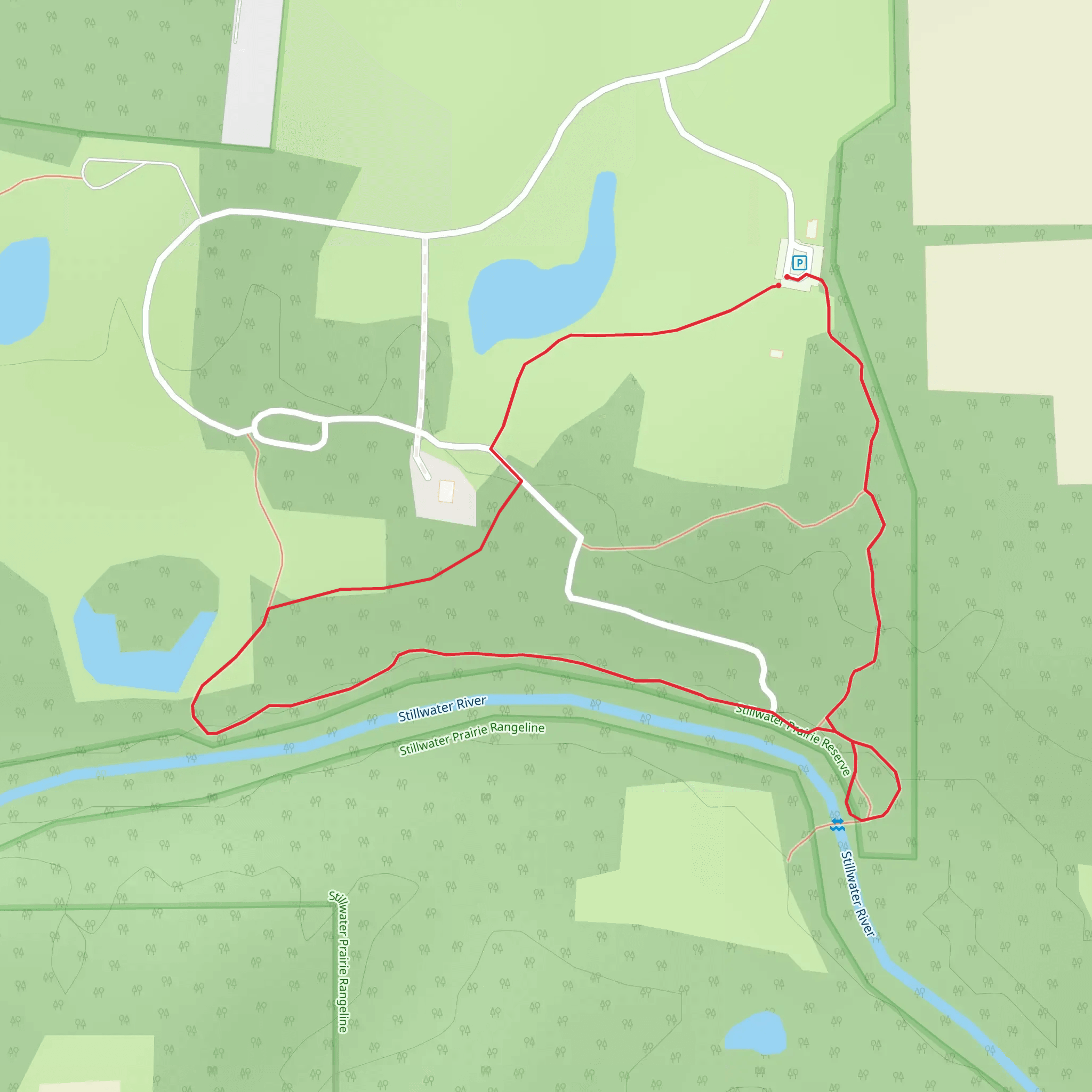 Stillwater River Loop mobile static map