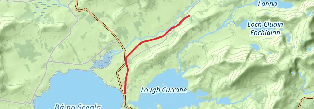 Kerry Way 5-Day Gentle Tour (Hillwalk Tours) spur 1 Map