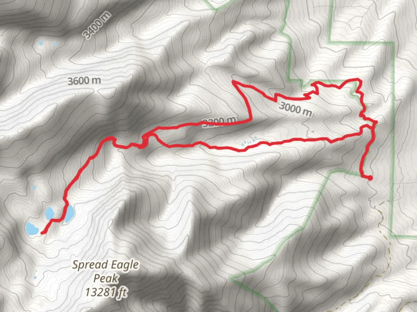 An image depicting the trail Swift Creek, Lake of the Clouds and Short Creek Loop and its surrounding area.