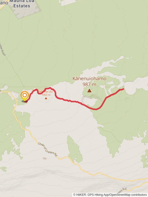 Puʻu Huluhulu, Makaopuhi Crater and Nāpau Crater Trail