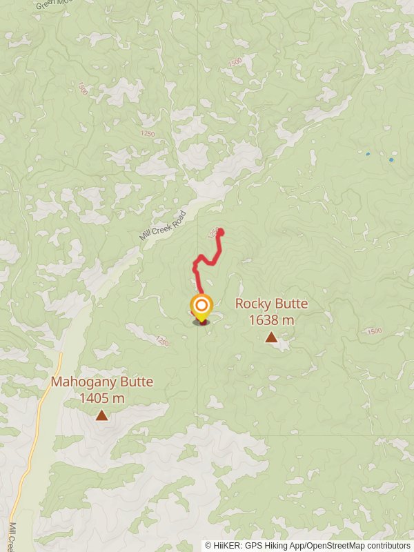 Stein's Pillar Trail