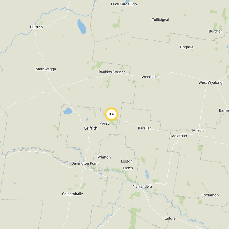 Griffith City Static Map