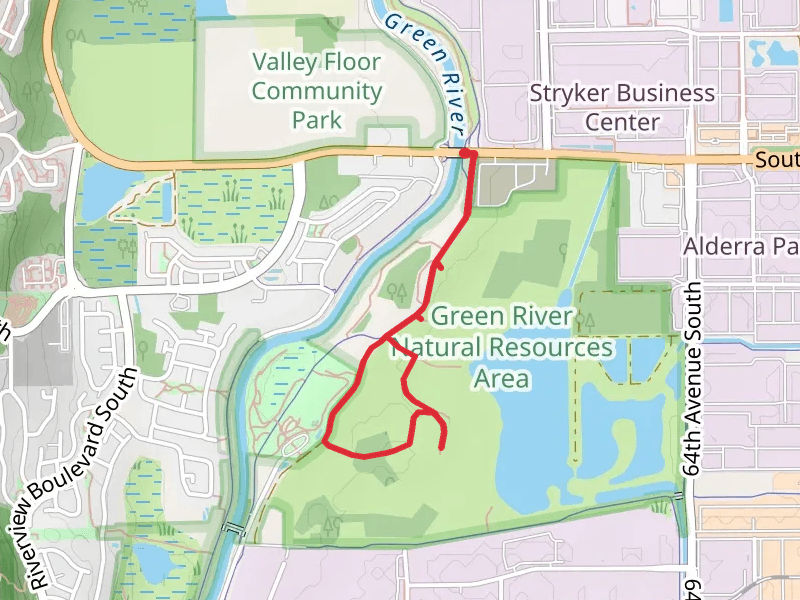 Green River Natural Resources Area Loop