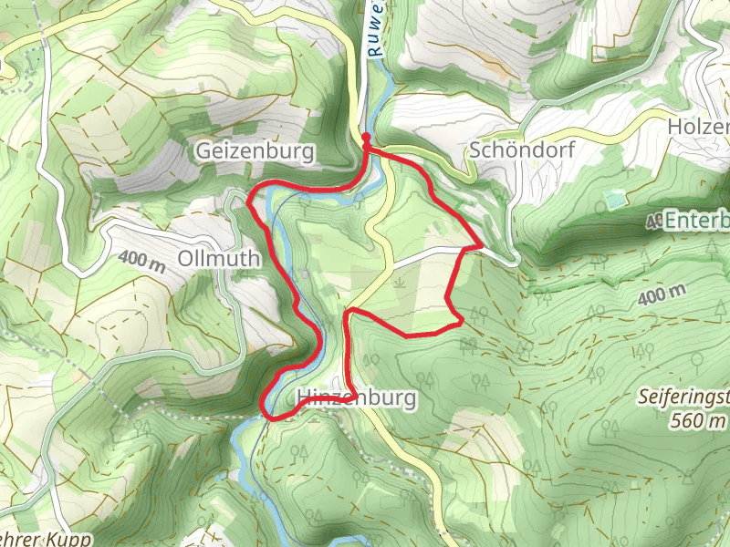 Pluwig-Hammer to Hinzenburg Loop