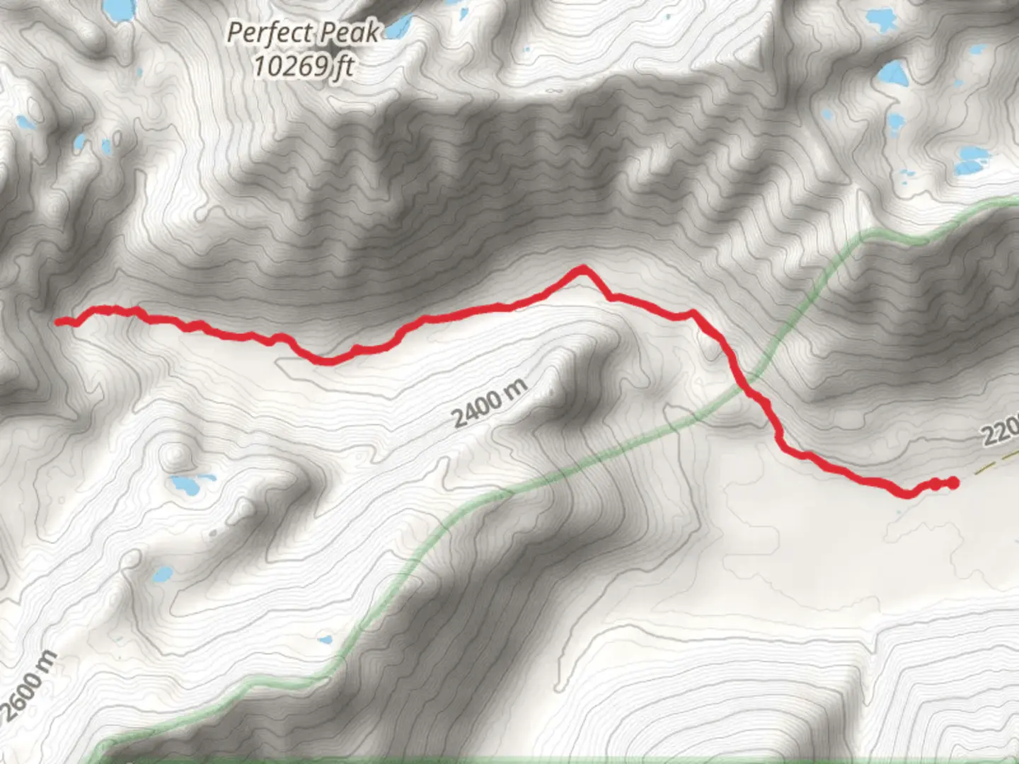 An image depicting the trail Alpine Creek Trail and its surrounding area.