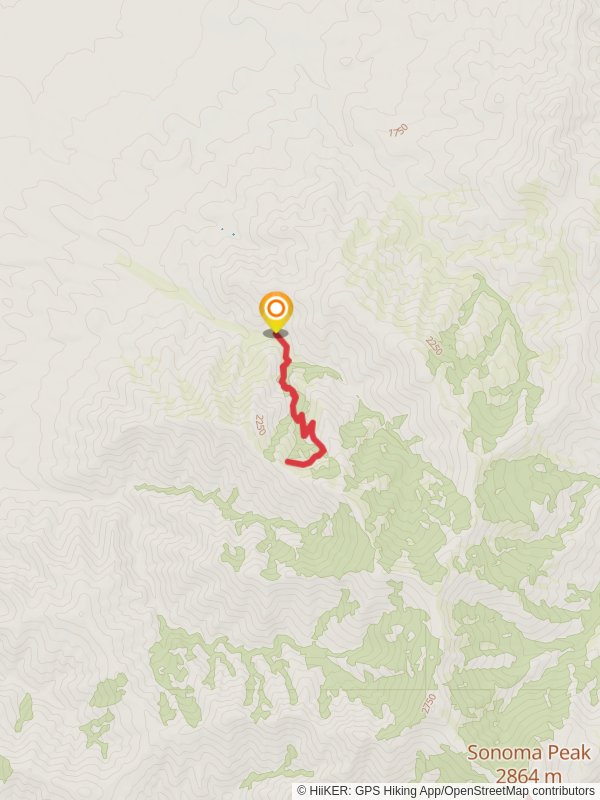 Moose Head Mine and Water Canyon Trail