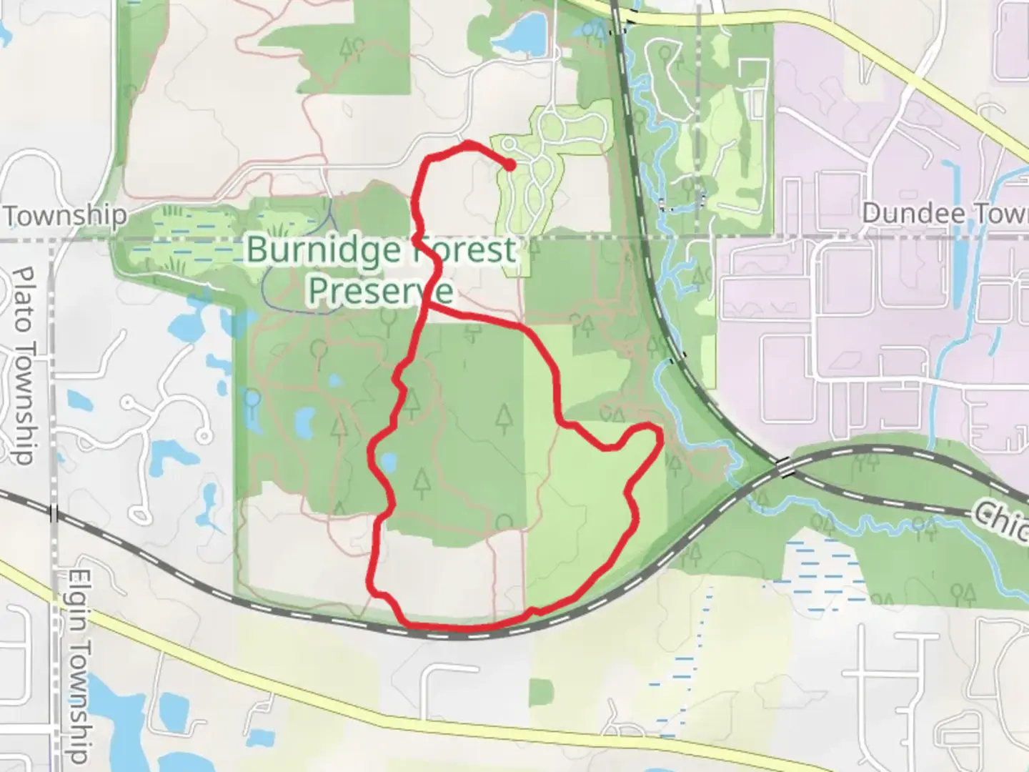 An image depicting the trail Paul Wolff Campground Loop - South and its surrounding area.