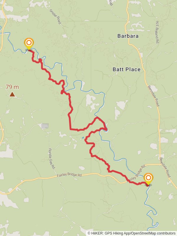 Black Creek Point to Point