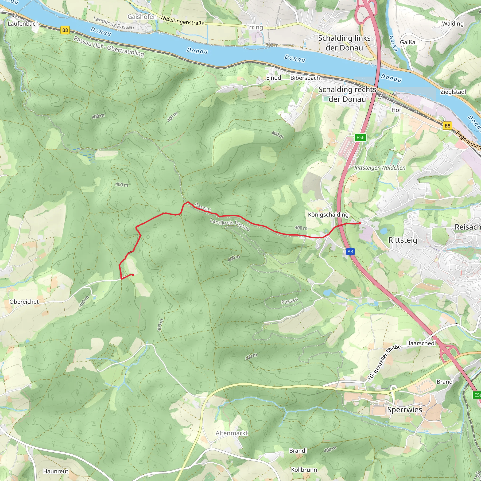 Alte Poststrasse mobile static map
