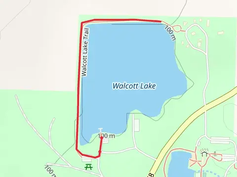 Walk around Walcott Lake
