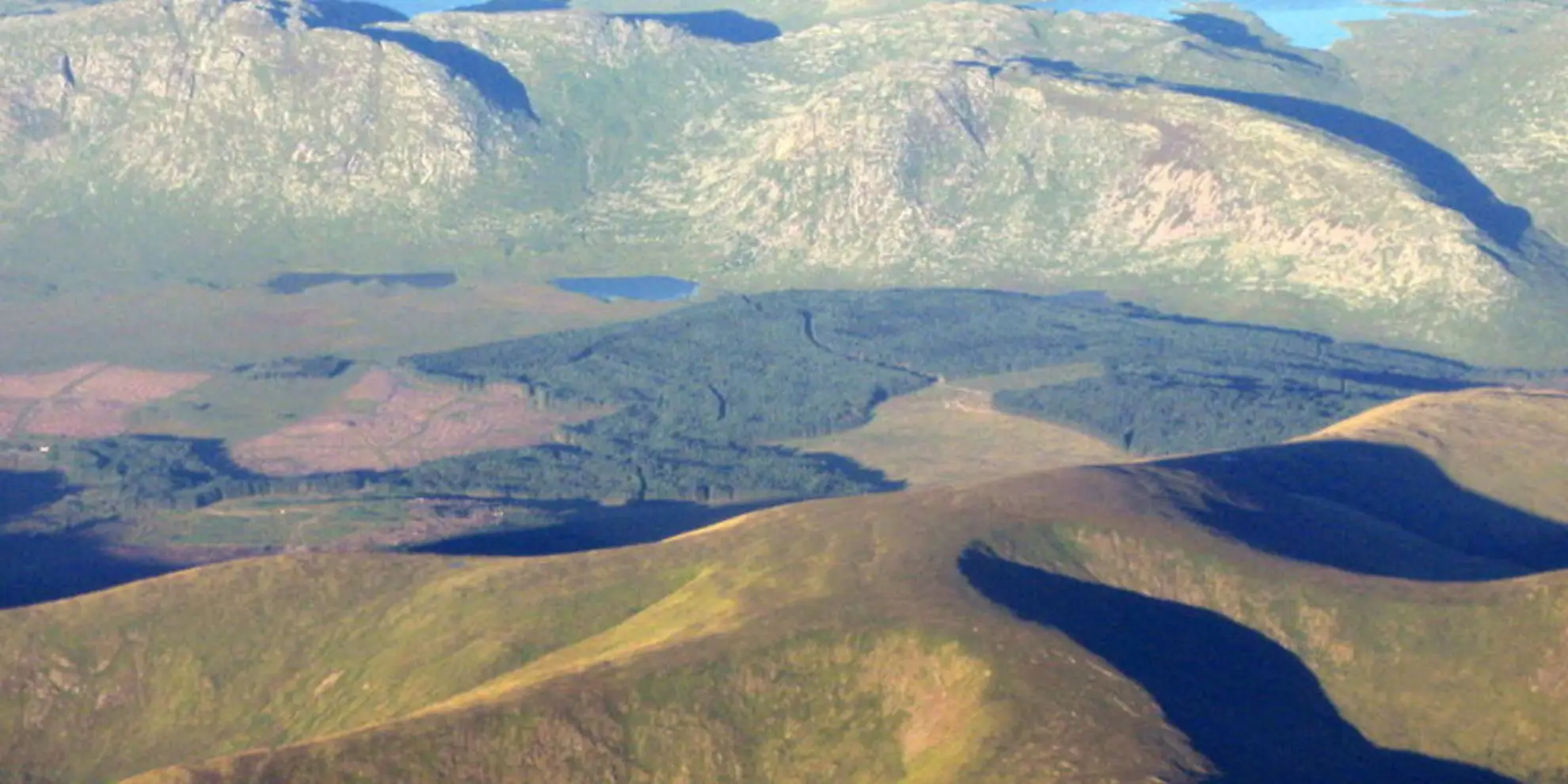 An image depicting the trail Corserine Loop and its surrounding area.