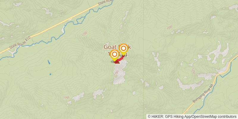 American Ridge Trail stage 2 Map