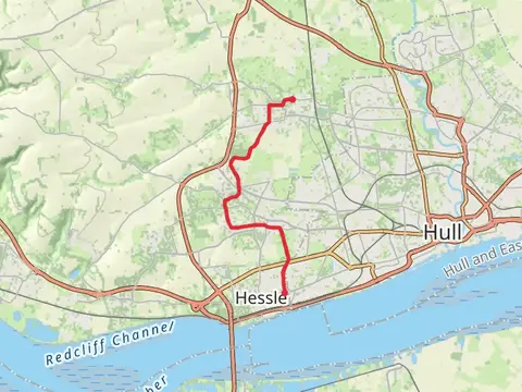 Cottingham to Hessle Walk
