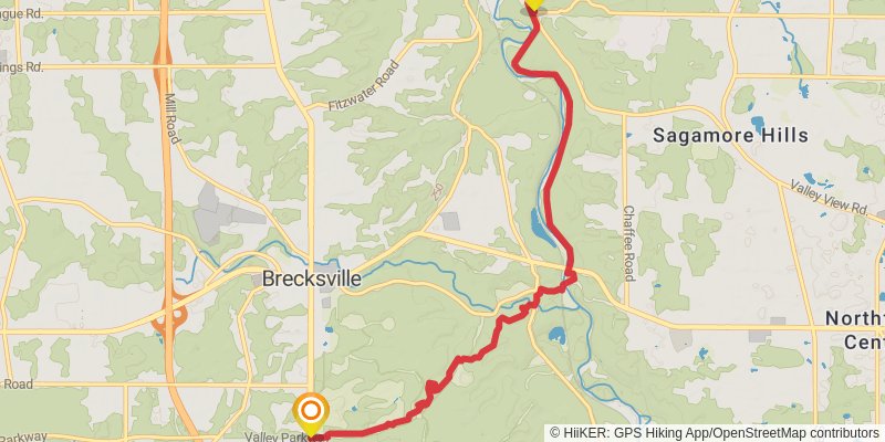 Buckeye Trail stage 6 Map