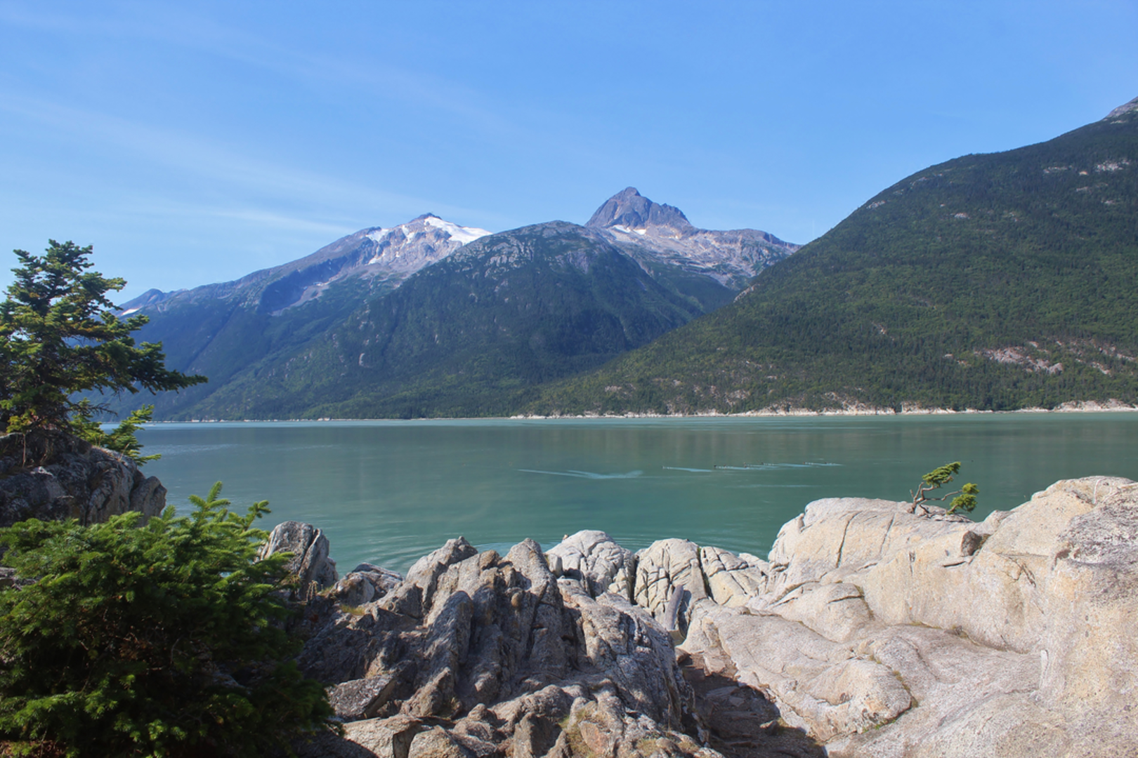 An image depicting the trail Yakutania Point Trail and its surrounding area.