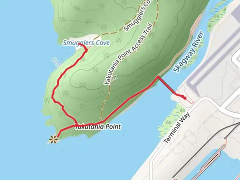 Yakutania Point and Smugglers Cove Trail