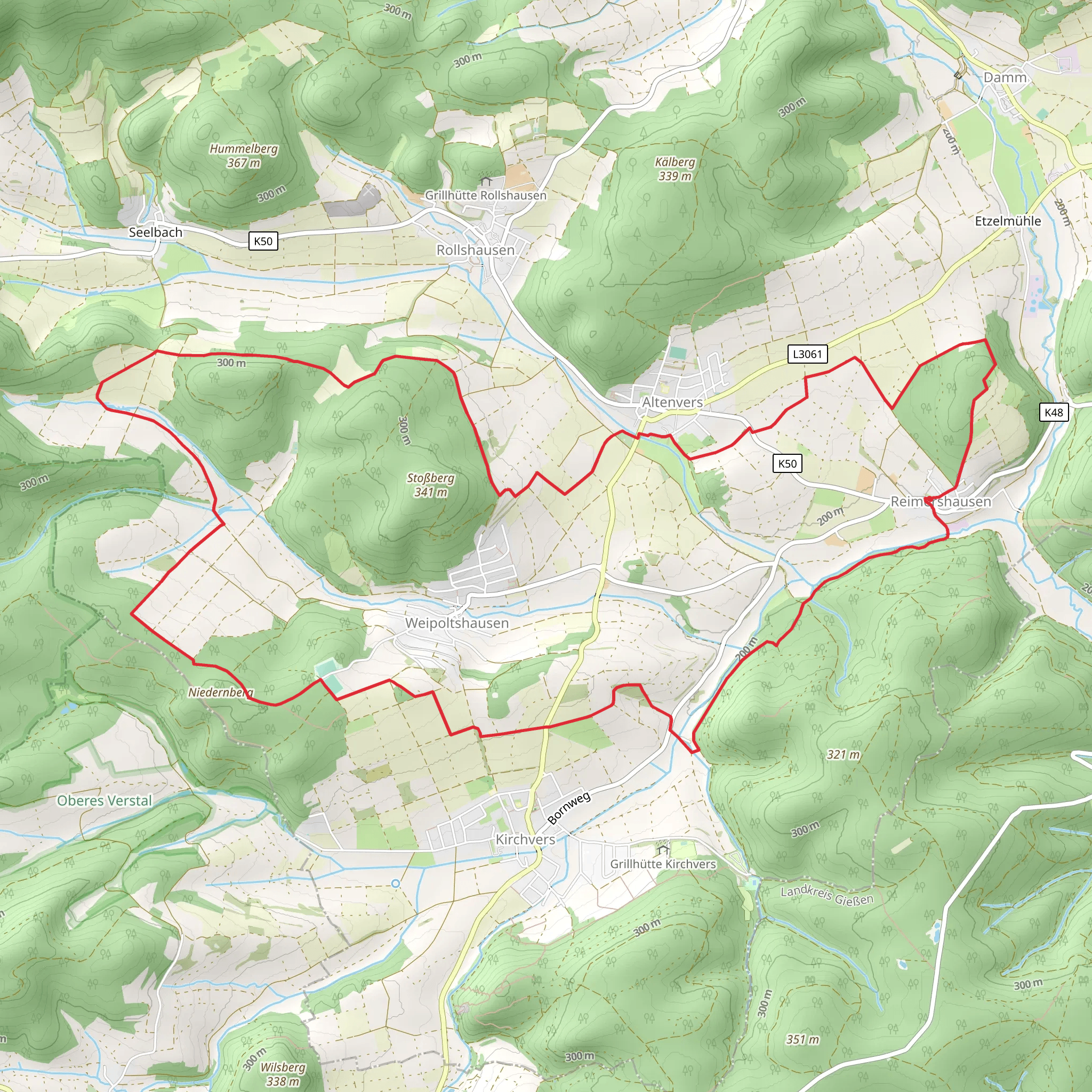 Weipoltshausen Loop via Extratour Schauinsland mobile static map