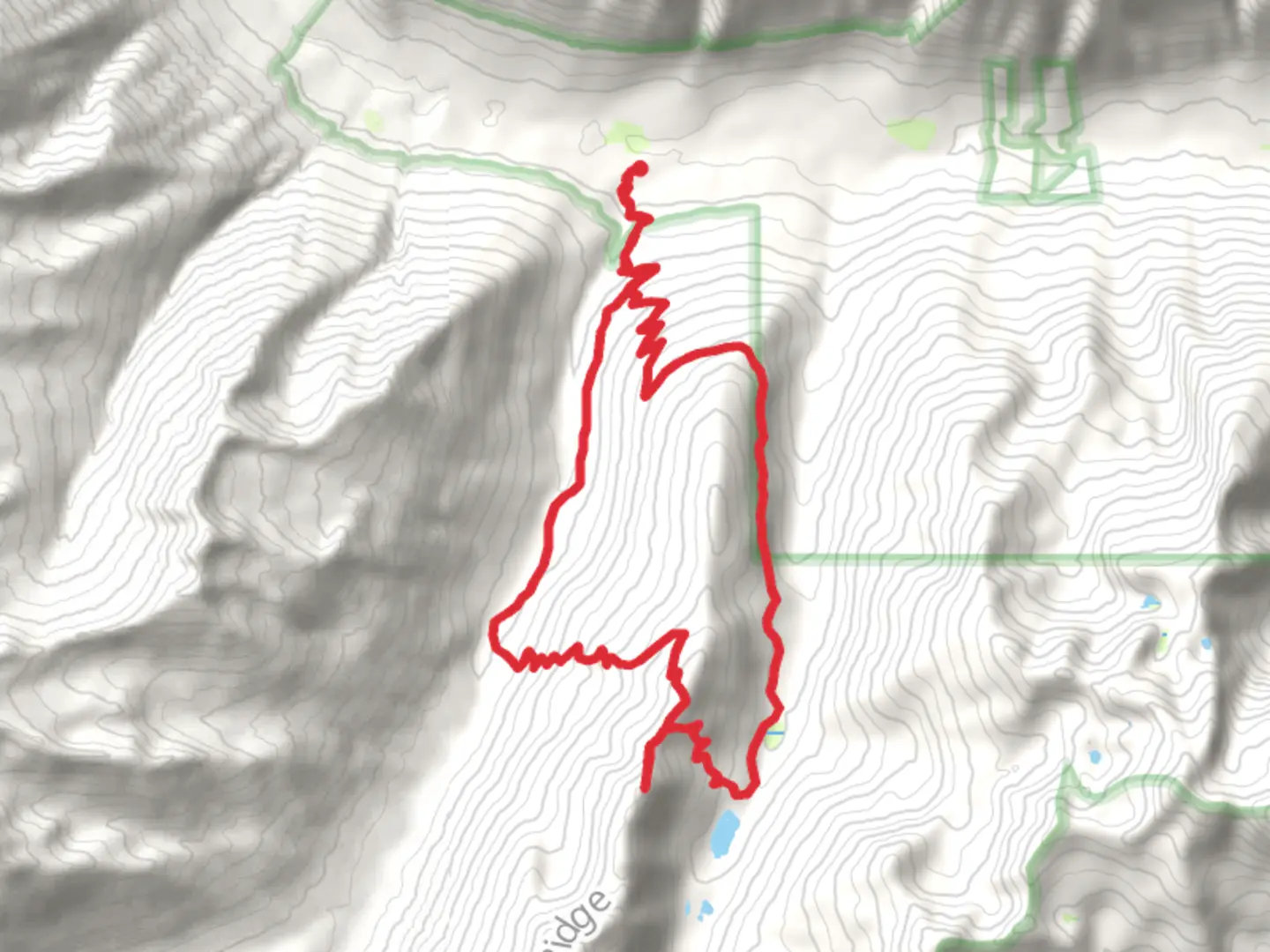 An image depicting the trail Jack Creek and Trout Creek Loop Trail and its surrounding area.
